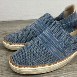UGG | Light Blue Sammy Slip on Knit Sneaker